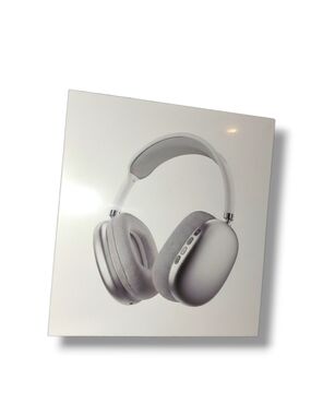 P9 Pro Max Wireless Over-Ear Headphones - Silver